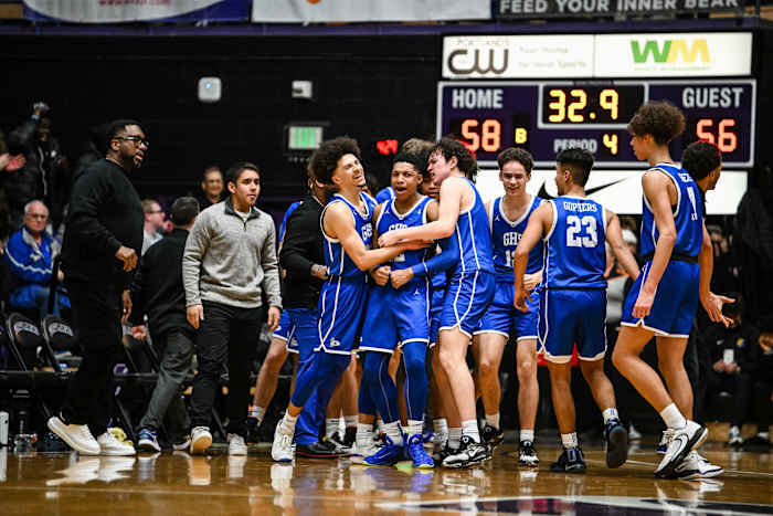 Lincoln Gresham 6A Oregon boys basketball quarterfinal Naji Saker -109